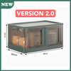 Foldable Stackable Storage Cabinet Box