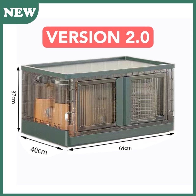Foldable Stackable Storage Cabinet Box