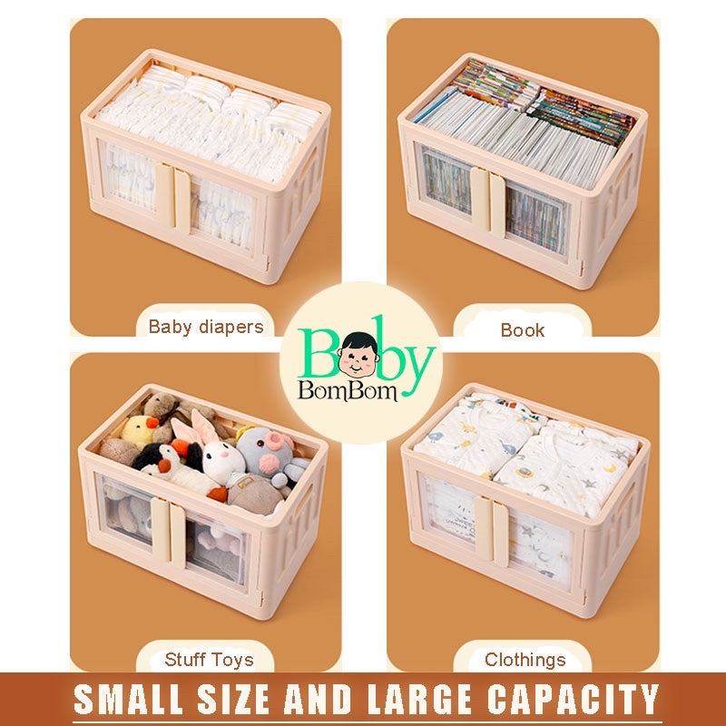 Foldable Stackable Storage Cabinet Box