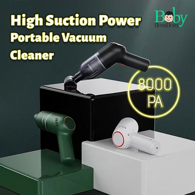 Portable Handheld Wireless Car Vacuum Cleaner