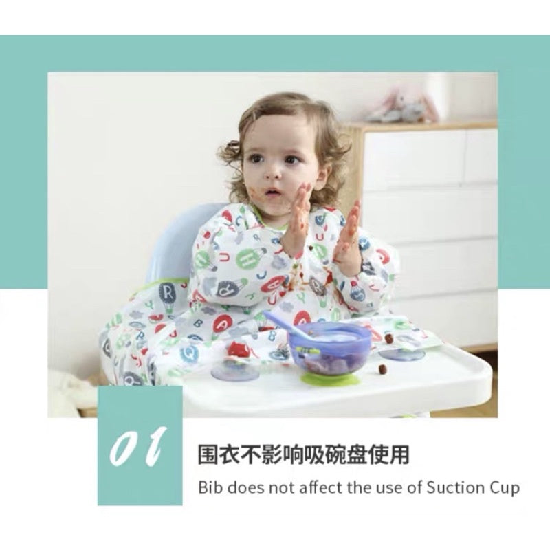 Baby Led Weaning (BLW) Full Cover Waterproof Bib