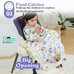 3 in 1 BLW Baby Bib For Versatile Uses