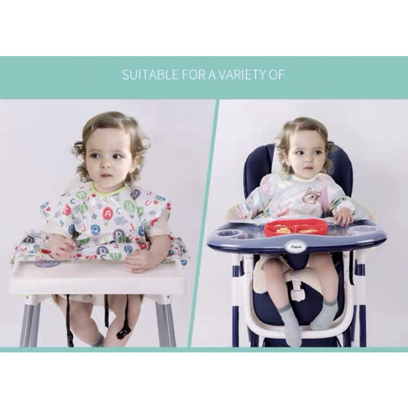 Baby Led Weaning (BLW) Full Cover Waterproof Bib