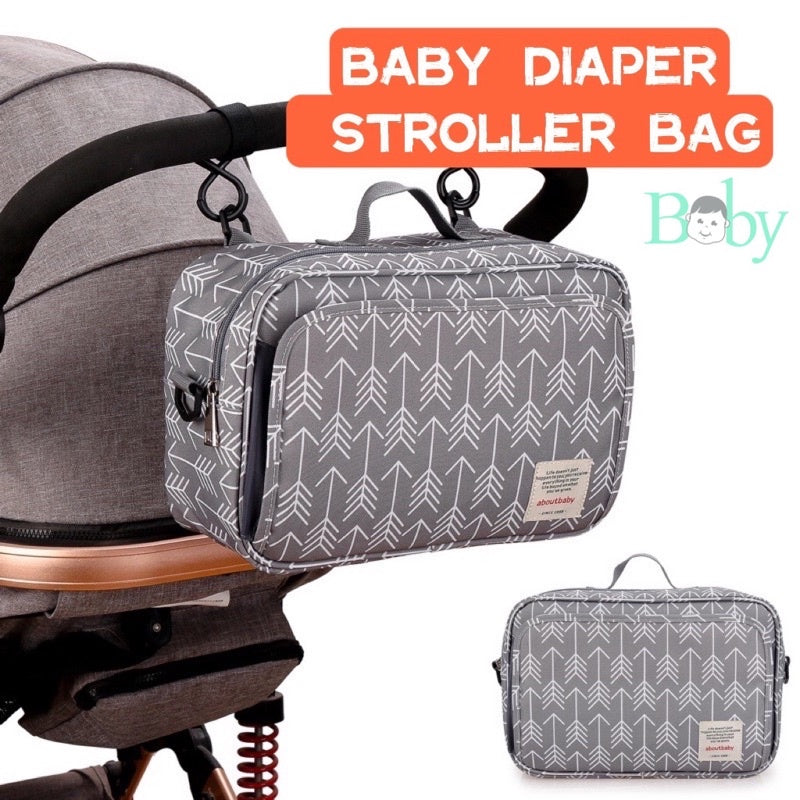 Premium Compact Baby Diaper Stroller Bag