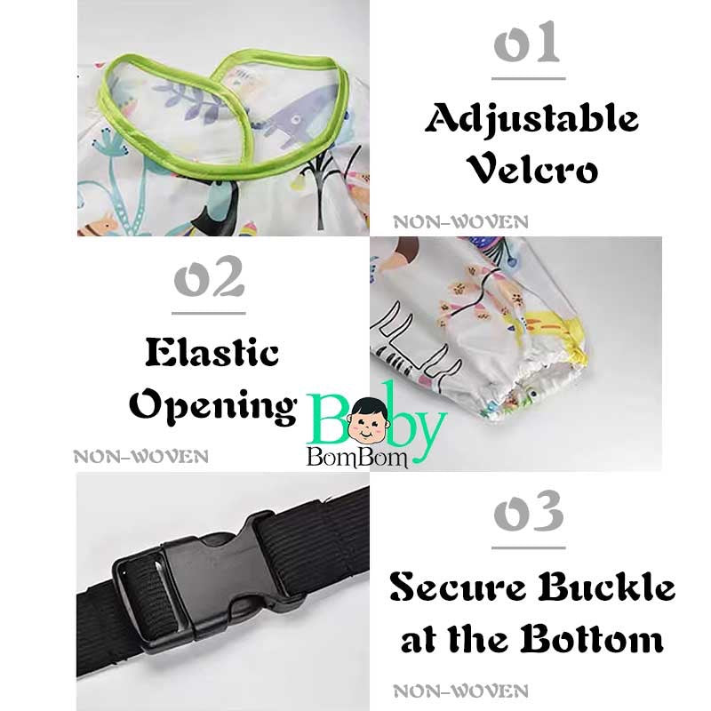 3 in 1 BLW Baby Bib For Versatile Uses