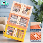 Foldable Stackable Storage Cabinet Box