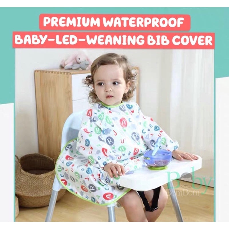 Baby Led Weaning (BLW) Full Cover Waterproof Bib