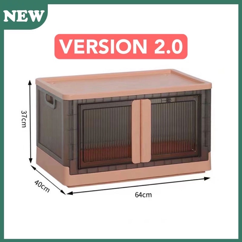 Foldable Stackable Storage Cabinet Box