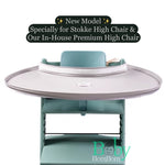 Waterproof Baby Dining BLW Tray With Bib