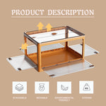 Foldable Stackable Storage Box Cabinet Container