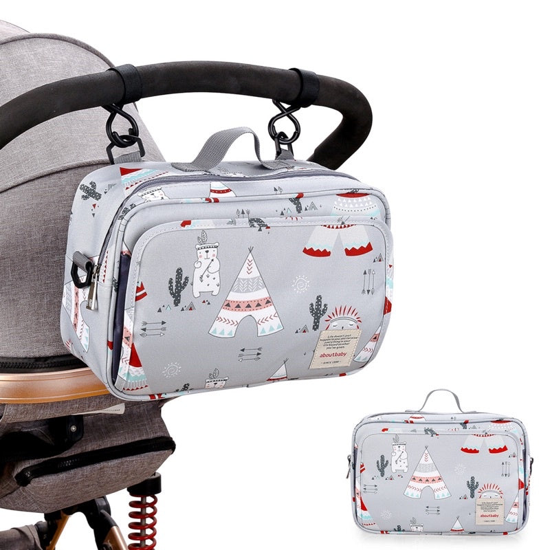Premium Compact Baby Diaper Stroller Bag