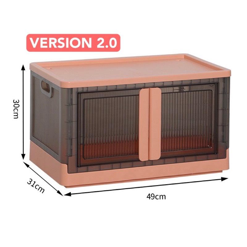 Foldable Stackable Storage Cabinet Box