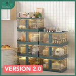 Foldable Stackable Storage Cabinet Box