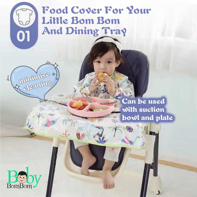3 in 1 BLW Baby Bib For Versatile Uses