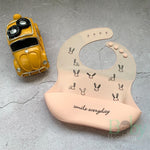 [BABY BOM BOM] Baby Food-grade Silicone Bibs Waterproof