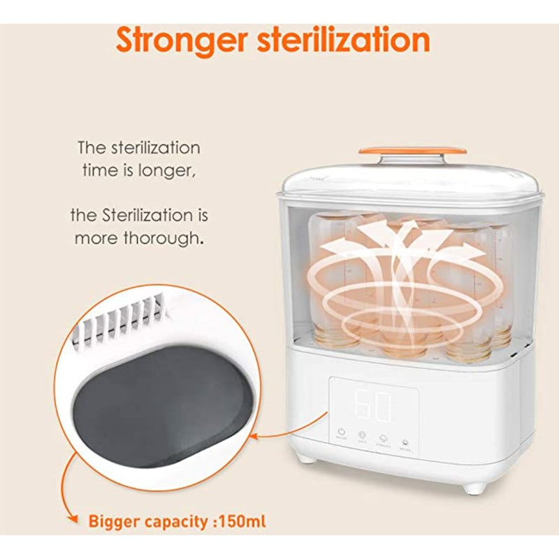 Premium Baby Milk Bottles  & Accessories Steam Steriliser With Dryer Function