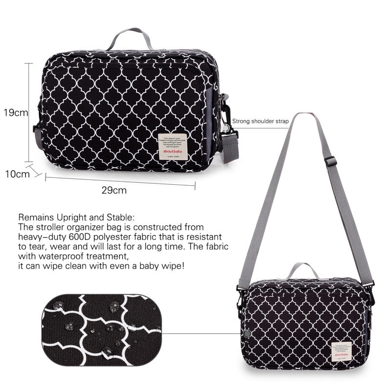 Premium Compact Baby Diaper Stroller Bag