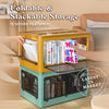 Foldable Stackable Storage Box Cabinet Container