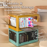 Foldable Stackable Storage Box Cabinet Container