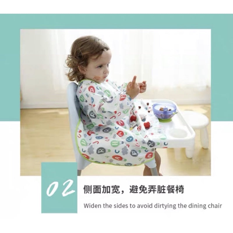 Baby Led Weaning (BLW) Full Cover Waterproof Bib