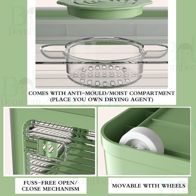 Foldable Stackable Storage Box Cabinet Container