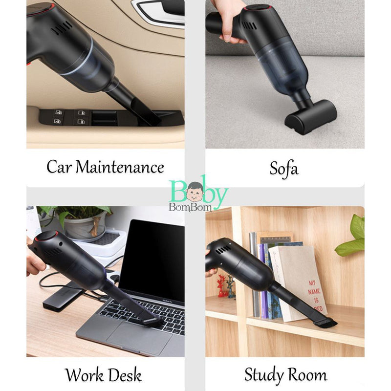 Portable Handheld Wireless Car Vacuum Cleaner