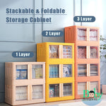 Foldable Stackable Storage Cabinet Box