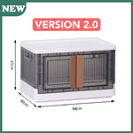 Foldable Stackable Storage Cabinet Box
