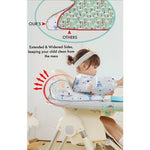 Waterproof Baby Dining BLW Tray With Bib
