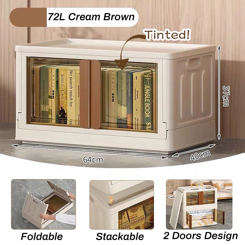 Foldable Stackable Storage Cabinet Box