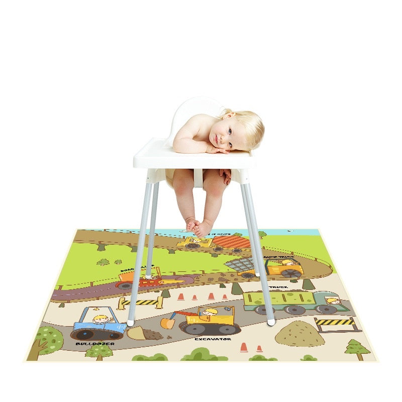Premium Baby Dining Floor Mat