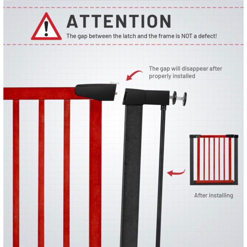 High Quality Baby Pet Safety Gate With Scandinavian Finishing