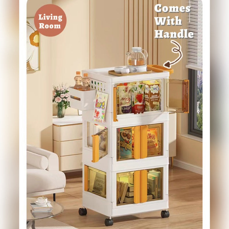 Versatile Storage Rack Trolley For Accessories