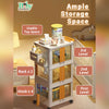 Versatile Storage Rack Trolley For Accessories