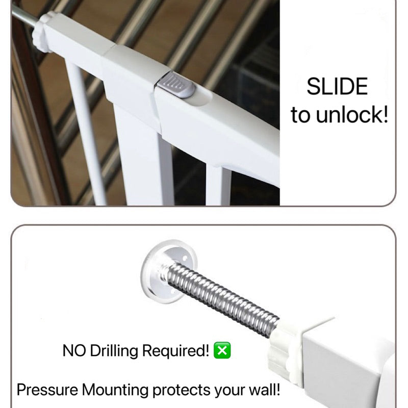High Quality Baby Safety Steel Gate