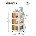Versatile Storage Rack Trolley For Accessories