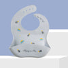 [BABY BOM BOM] Baby Food-grade Silicone Bibs Waterproof