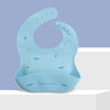 [BABY BOM BOM] Baby Food-grade Silicone Bibs Waterproof