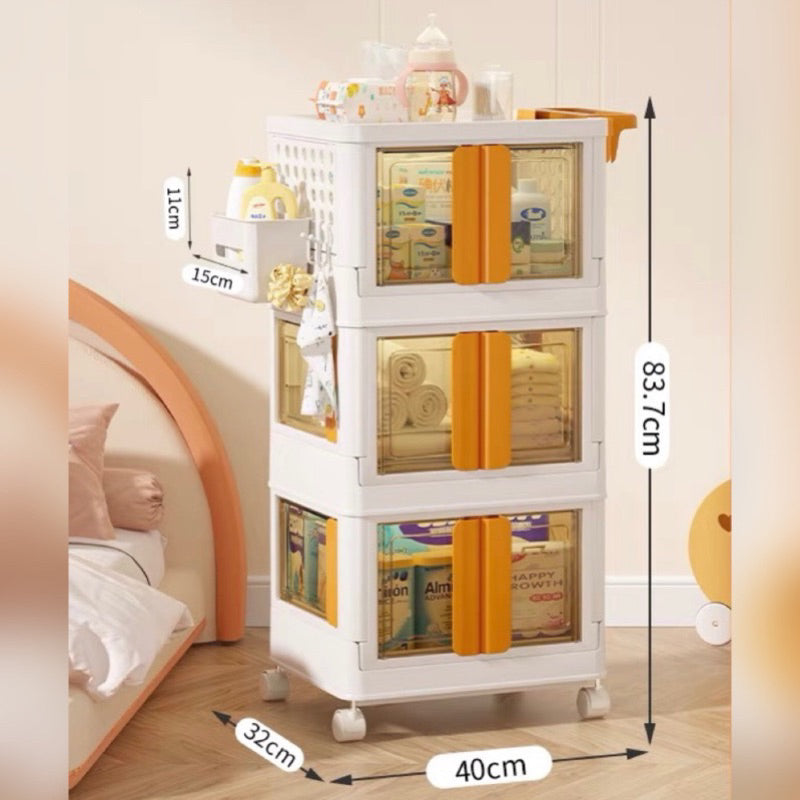 Versatile Storage Rack Trolley For Accessories