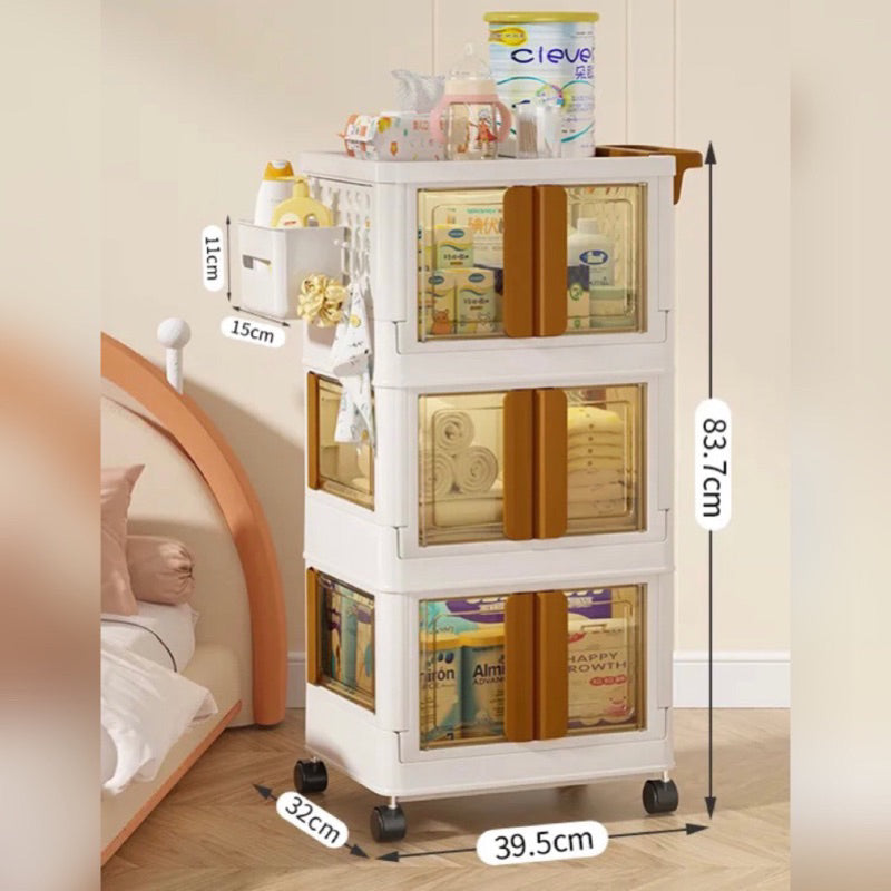 Versatile Storage Rack Trolley For Accessories