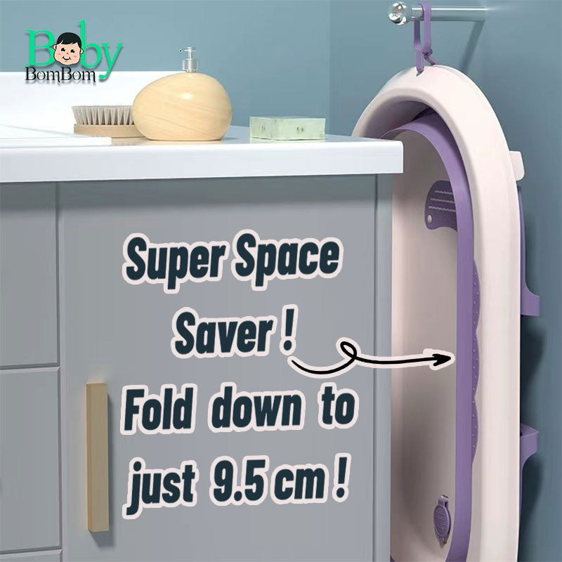 Baby Foldable Bathtub With Temperature Sensor