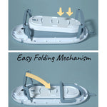 Baby Foldable Bathtub With Temperature Sensor