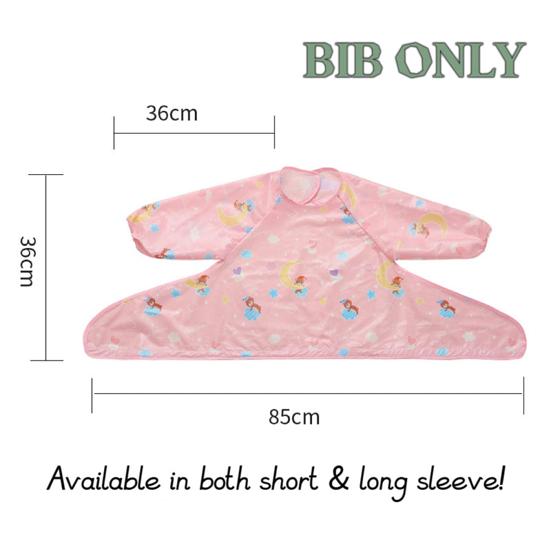 Waterproof Baby Dining BLW Tray With Bib