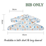 Waterproof Baby Dining BLW Tray With Bib