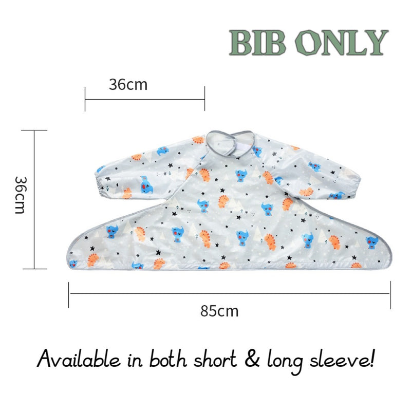 Waterproof Baby Dining BLW Tray With Bib