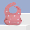 [BABY BOM BOM] Baby Food-grade Silicone Bibs Waterproof